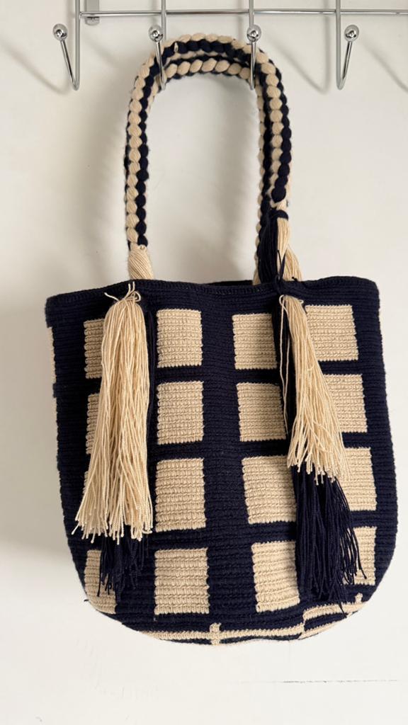 Guanabana style tas, Ophalen of Verzenden, Zo goed als nieuw, Beige
