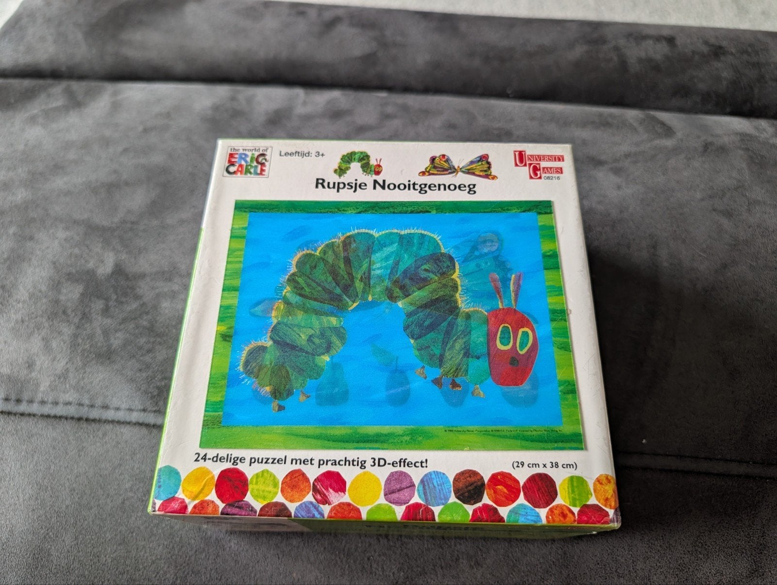 Puzzel Rupsje Nooitgenoeg 3+, Ophalen of Verzenden, Gebruikt