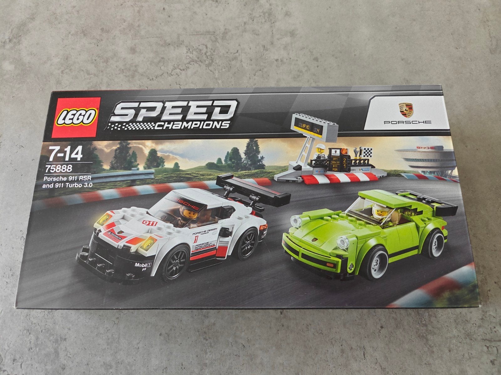 Lego 75888 Porsche 911 RSR & Porsche 911 turbo 3.0, Lego, Nieuw, Ophalen of Verzenden, Complete set