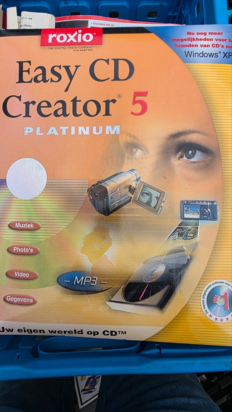 Roxio Easy CD Creator 5 Platinum Software, Ophalen of Verzenden, Gebruikt, Windows