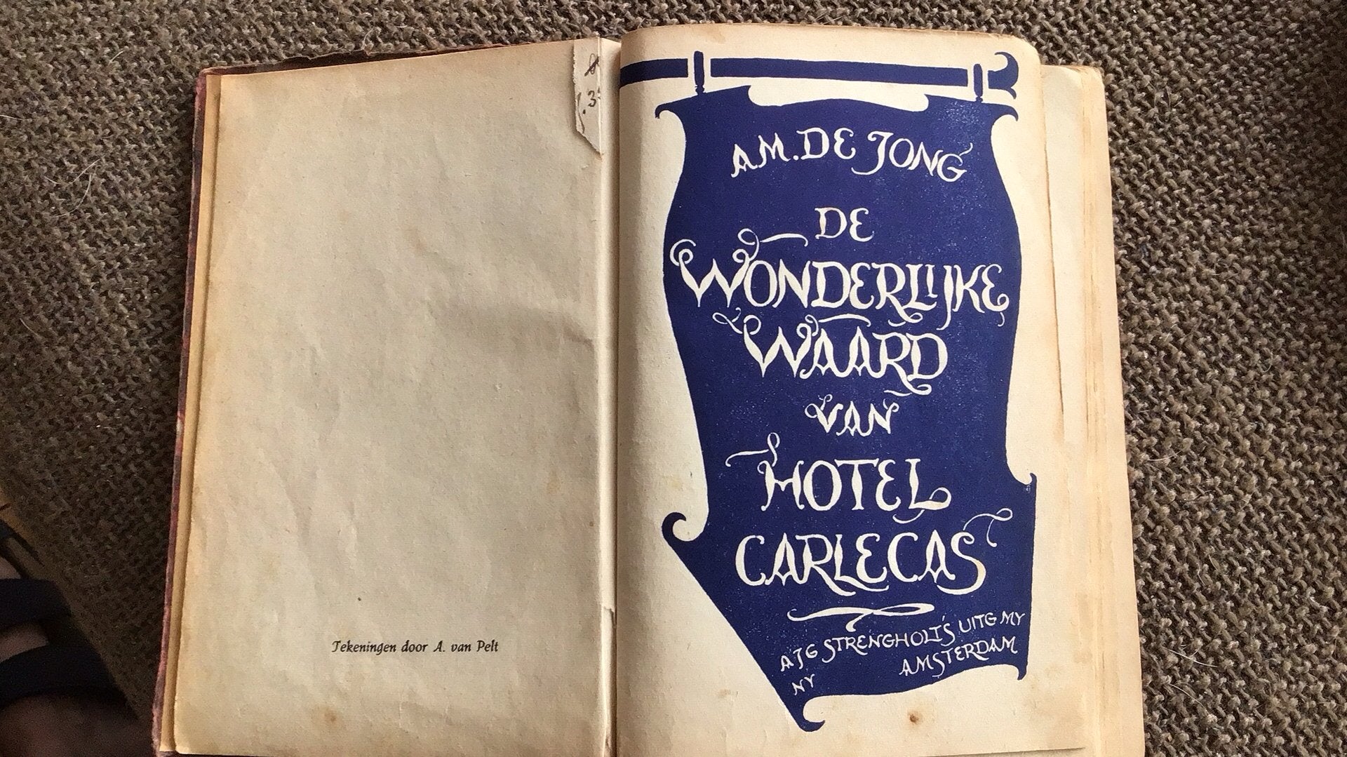 De wonderlijke waard van Hotel Carlecas, Ophalen of Verzenden