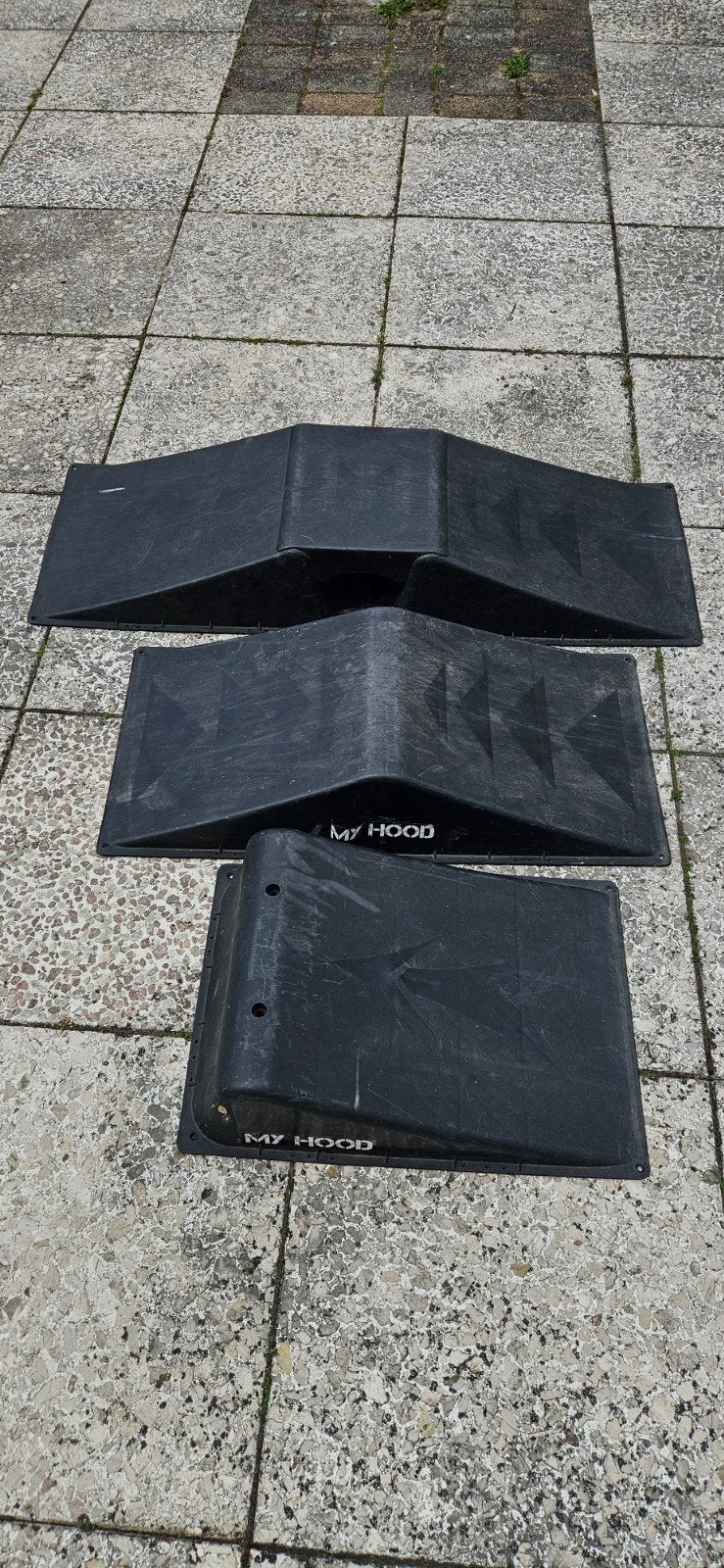 My Hood Skateboard Ramp Set - 3-delig, Ophalen, Gebruikt