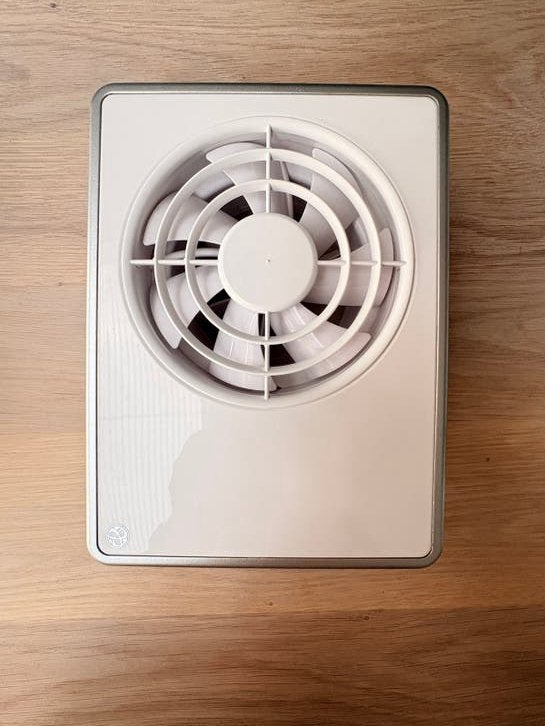 Smart-wifi badkamer designventilator Blauberg, Ophalen, Ventilator met afstandsbediening, Zo goed als nieuw, Overige