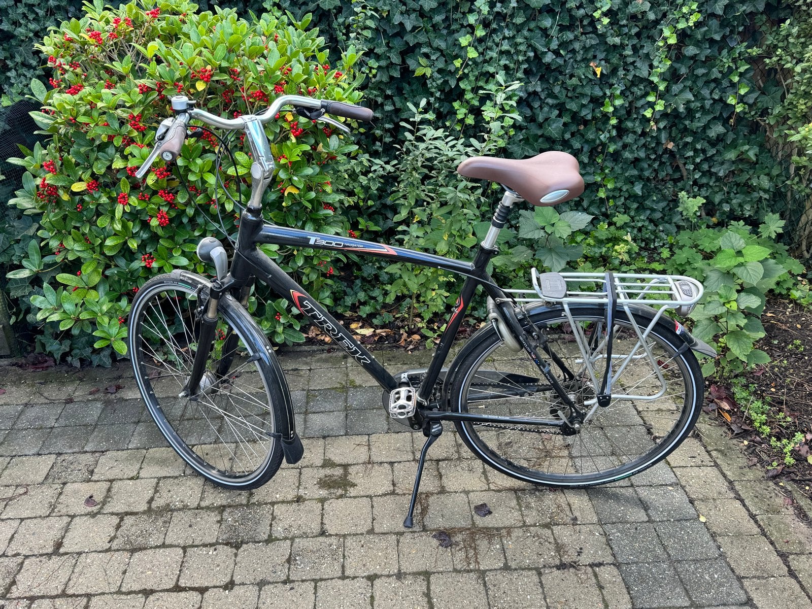 Trek T300 Navigator Herenfiets - Gebruikt - Framehoogte 60, Gebruikt, Velgrem, Versnellingen, 57 tot 61 cm