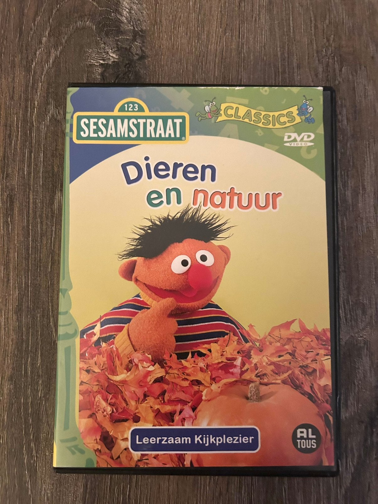 Sesamstraat Dieren en Natuur DVD, Alle leeftijden, Ophalen of Verzenden, Zo goed als nieuw, Educatief
