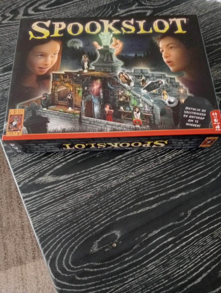 Spookslot Bordspel - Compleet en Onbespeeld!, Drie of vier spelers, Ophalen of Verzenden, Nieuw