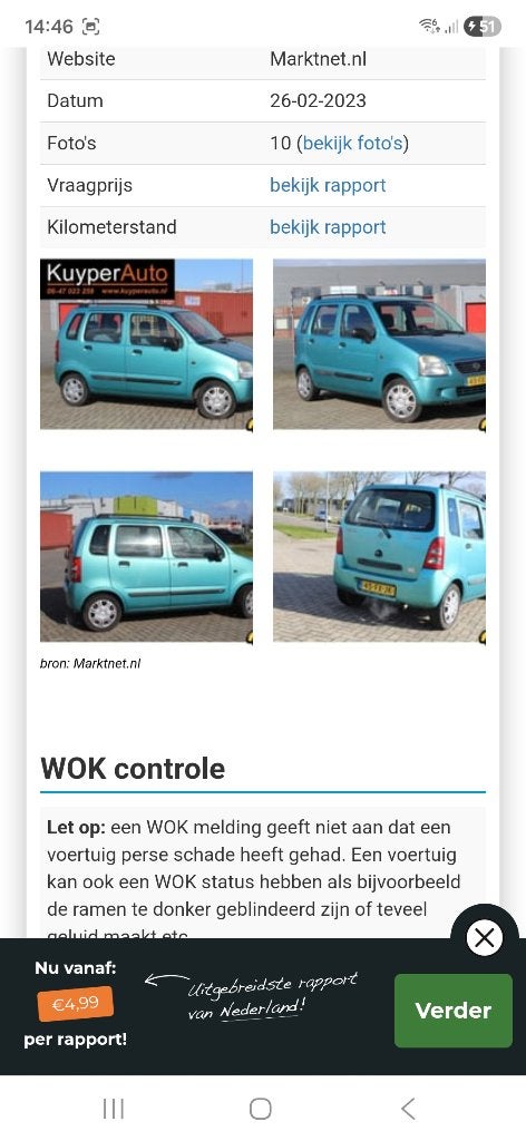Suzuki, Ophalen