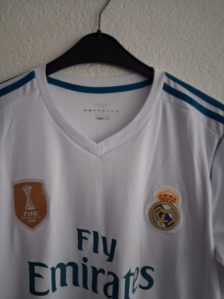 Adidas  Real Madrid  T-shirt  Maat XL, Wit, Maat 56/58 (XL), Ophalen of Verzenden, Zo goed als nieuw