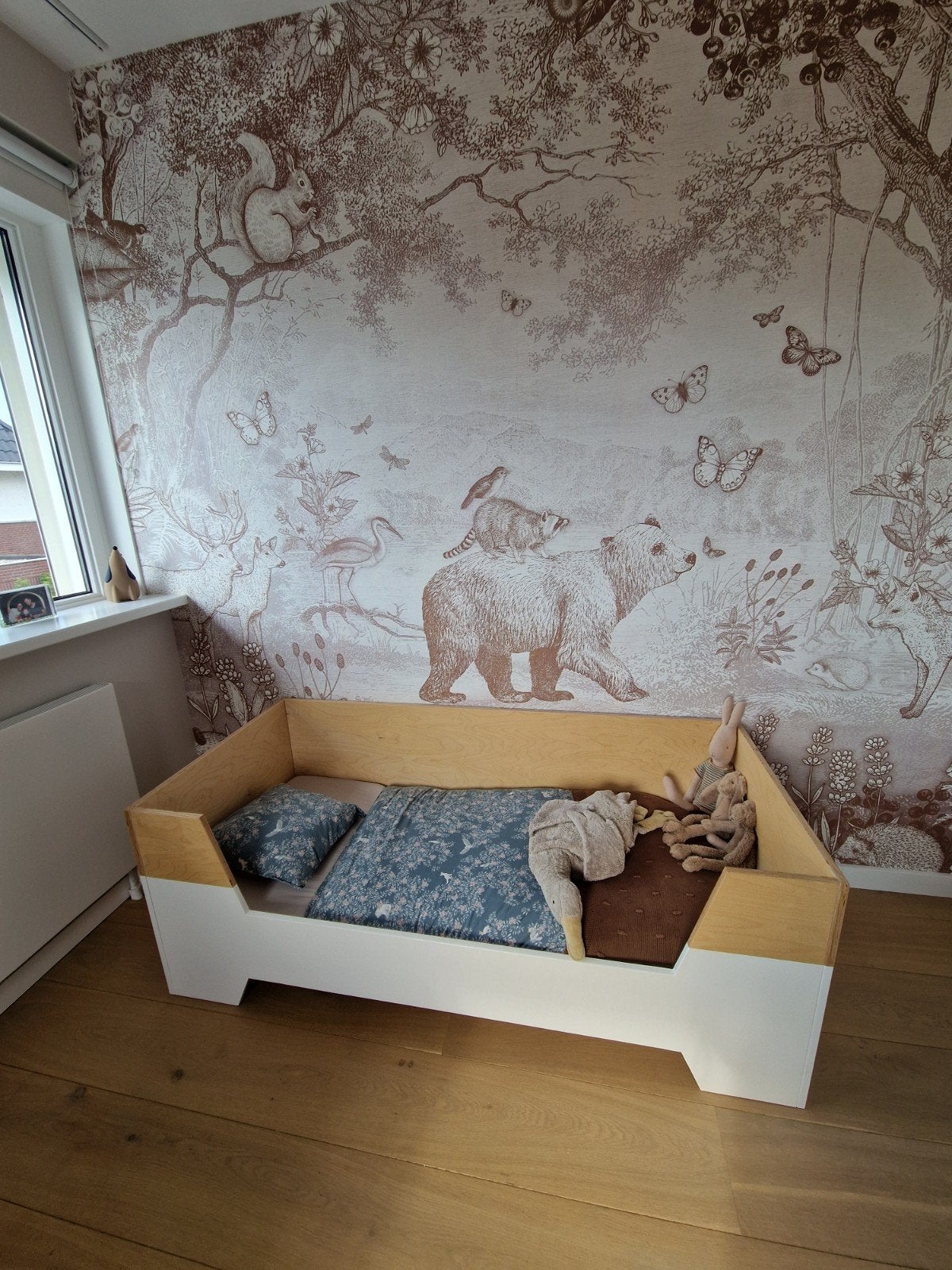 Junior bed en bijpassend bureau (Little Dreamers, bed Bobby), Ophalen