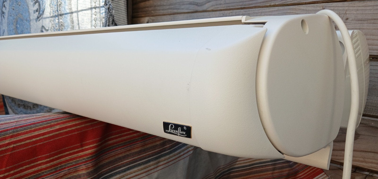 NIEUW zonnescherm luxaflex cassette 280 x 210., Huis en Inrichting, Stoffering | Gordijnen en Lamellen, Luxaflex, Ophalen