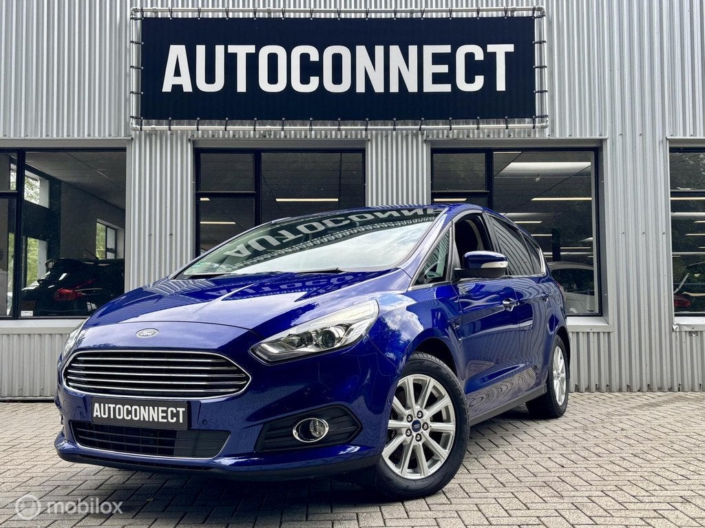 Ford S-Max 1.5 Titanium. NAVI, CRUISE, CLIMA, STOELVERWARMIN, Voorwielaandrijving, 4 cilinders, Automatische klimaatregeling, Bedrijf