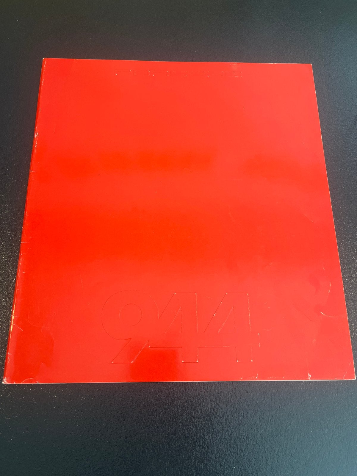 Duitstalig Porsche 944 folder uit 1983, Ophalen of Verzenden, Gelezen, Porsche