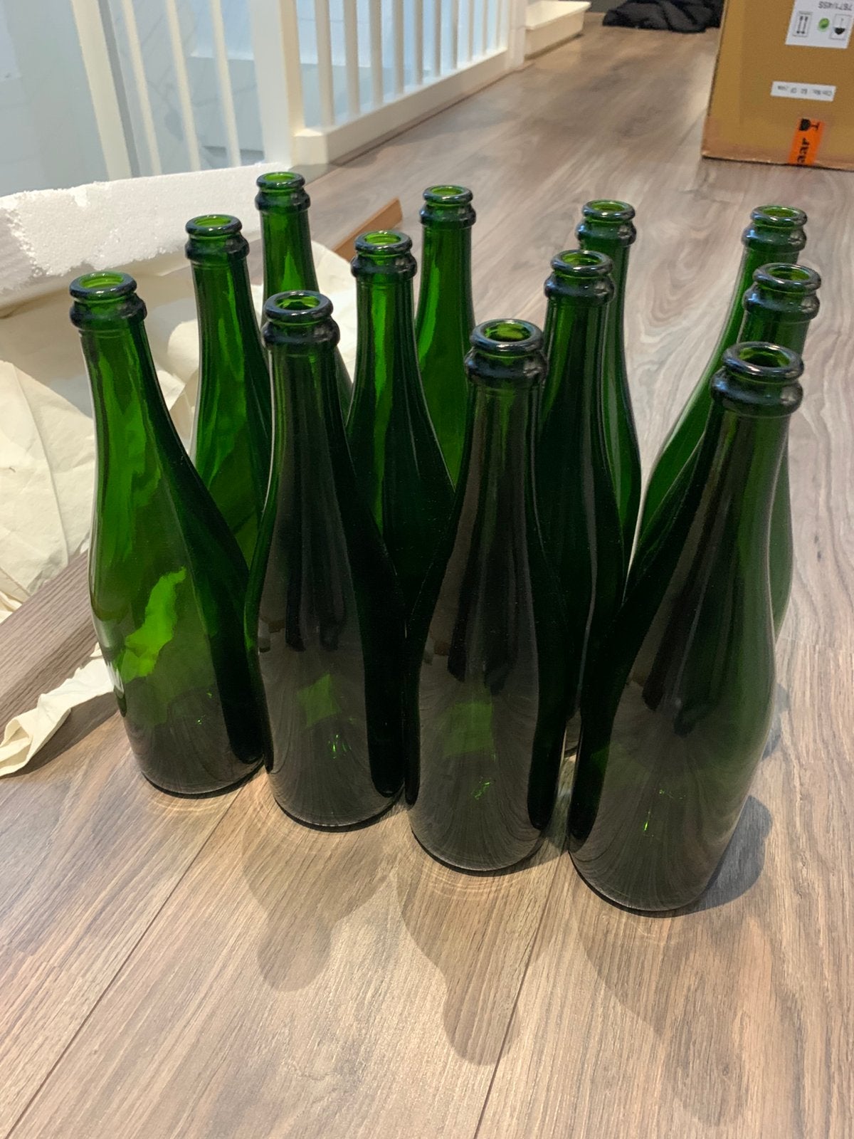 Champagne flessen (leeg), Ophalen, Zo goed als nieuw
