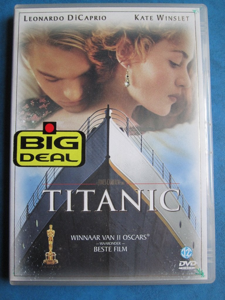 Titanic (1997), Cd's en Dvd's, Dvd's | Drama, Portugees, Engels, Overige genres, Ophalen of Verzenden