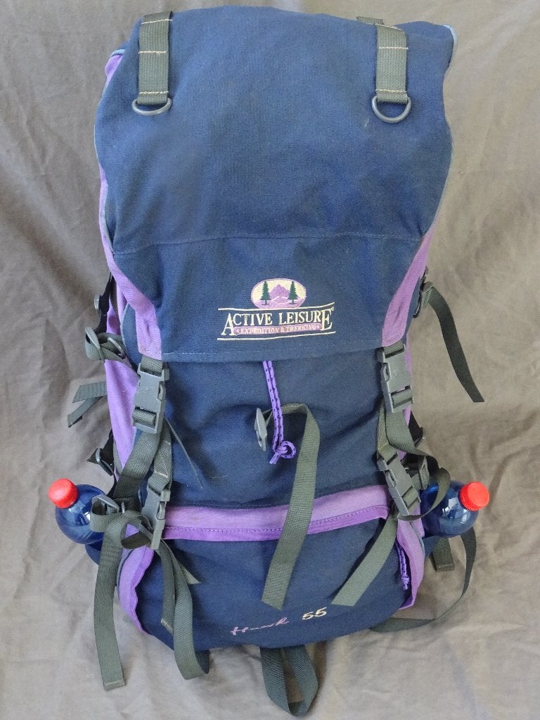 rugzak Active Leisure rugtas backpacker tas backpacken 55lt, Overige merken, 25 tot 40 cm, Ophalen of Verzenden, Zo goed als nieuw