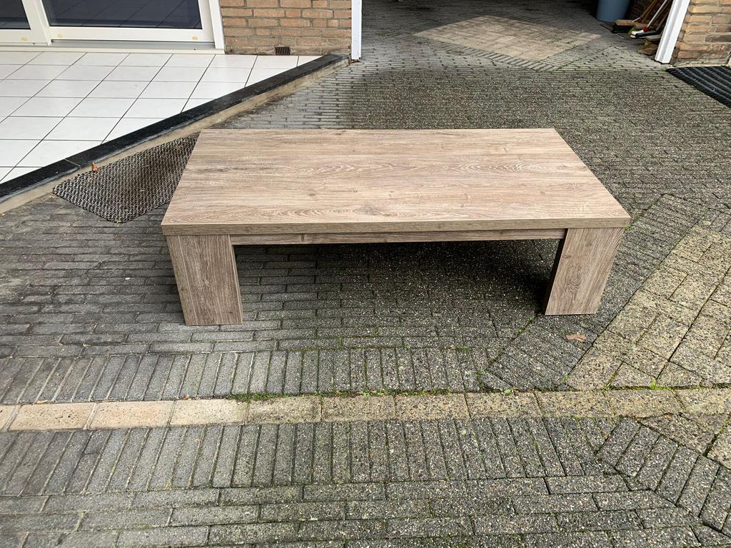 Lamulux eikenhouten tafel 140x70 cm, Ophalen, 100 tot 150 cm, Eikenhout, 50 tot 100 cm