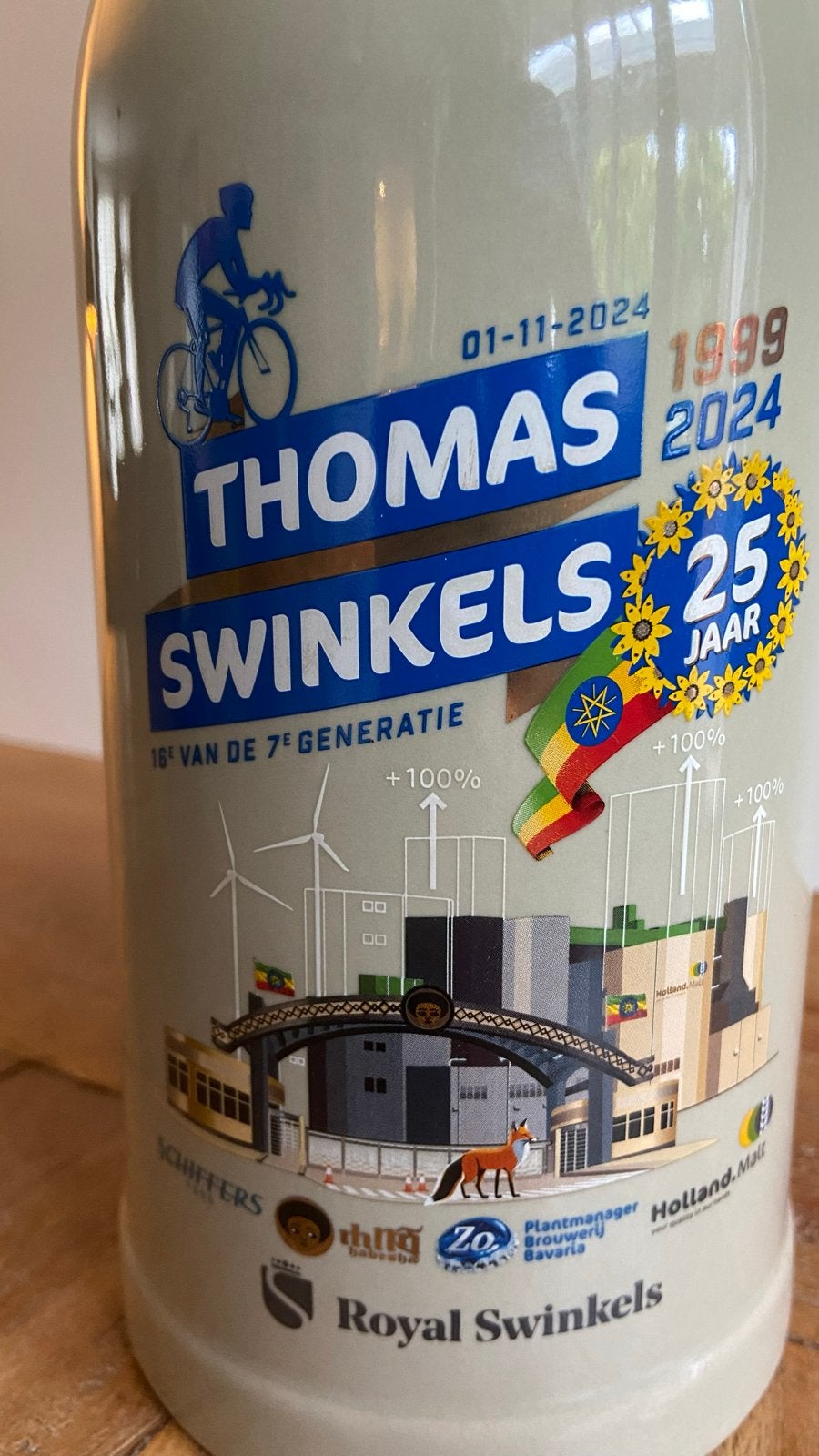 Bierpul Bavaria Thomas Swinkels 25 jaar jubileum nieuw, Ophalen of Verzenden, Nieuw