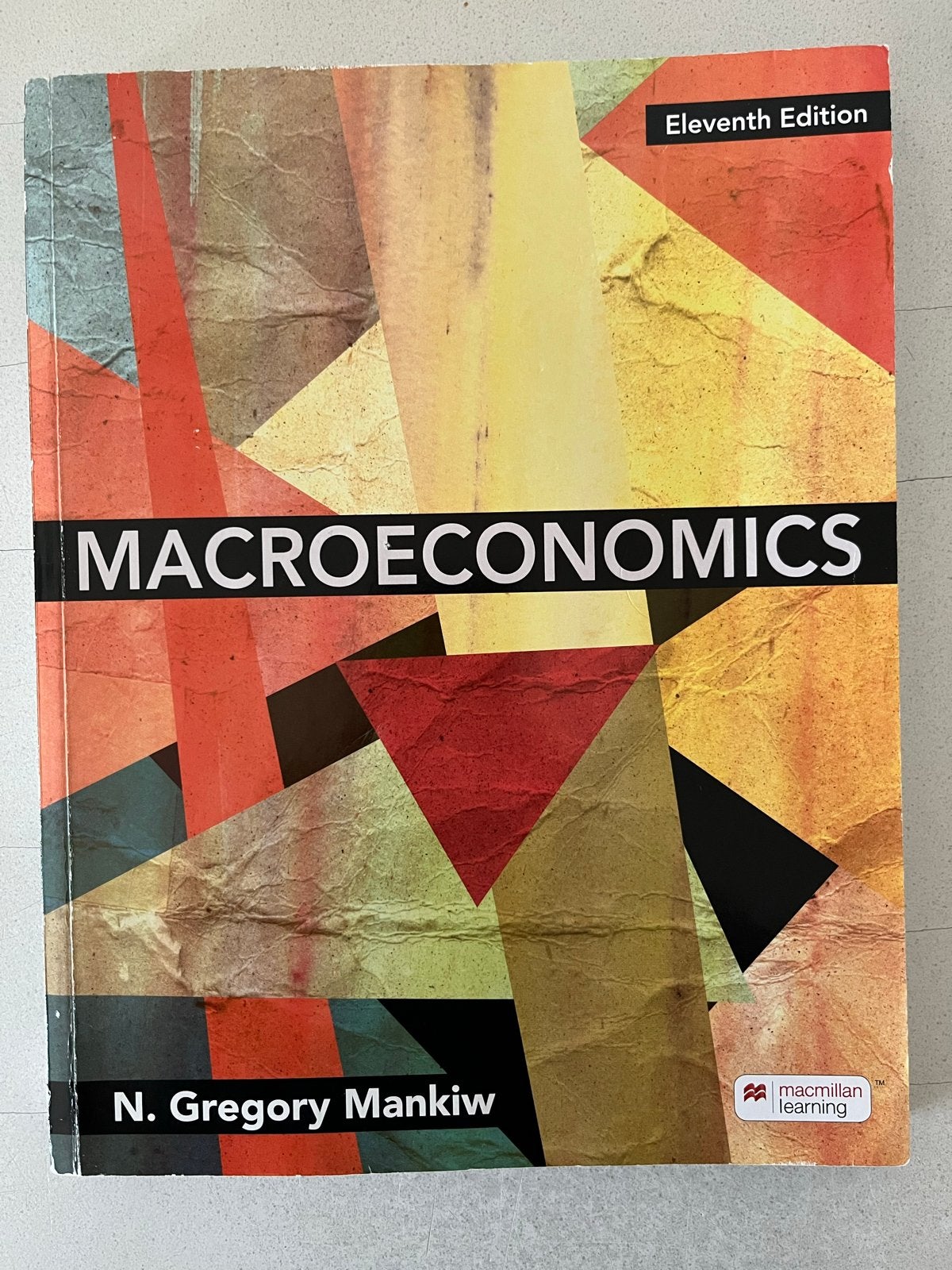 Macroeconomics - N. Gregory Mankiw (11e editie), Boeken, Studieboeken en Cursussen, Zo goed als nieuw, HBO, Gamma, Ophalen of Verzenden
