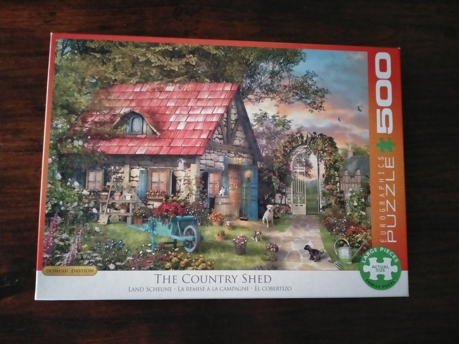 grote stukken  puzzel, Ophalen, 500 t/m 1500 stukjes, Zo goed als nieuw, Legpuzzel