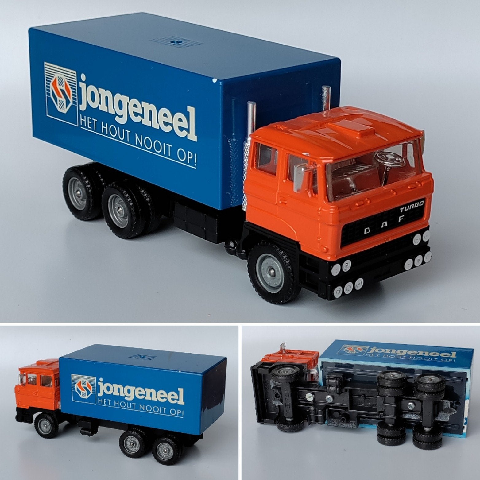 DAF vrachtwagen Jongeneel model 1:60 - Het Hout Nooit Op!, Overige merken, 1:50 of kleiner, Ophalen of Verzenden, Zo goed als nieuw