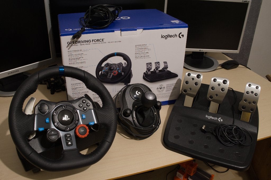 Logitech G29 + Pedals + Shifter (Bundle), Ophalen of Verzenden, Zo goed als nieuw, Stuur of Pedalen, PlayStation 5
