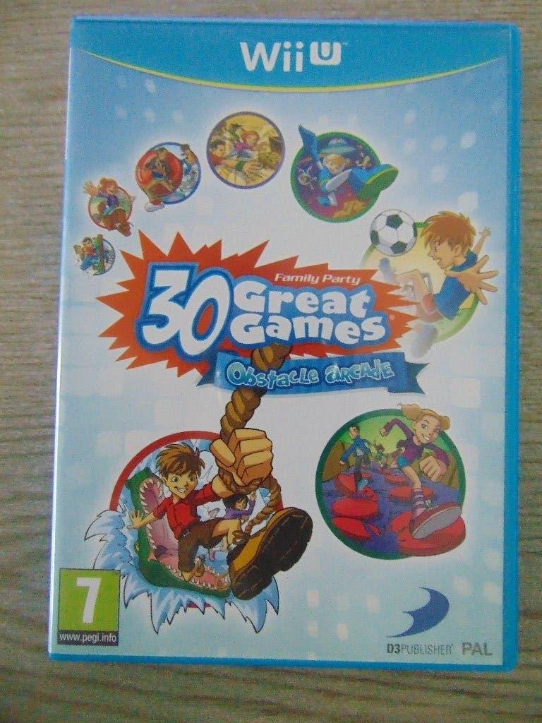 Wii U Family Party 30 Great Games Obstacle Arcade compleet, Eén computer, Ophalen of Verzenden, Zo goed als nieuw, 3 spelers of meer
