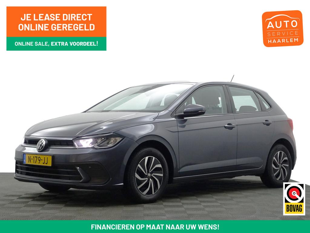 Volkswagen Polo 1.0 TSI Life+ Aut- Carplay, Android Auto, St, Auto's, Stof, Gebruikt, Met garantie (alle), 1104 kg