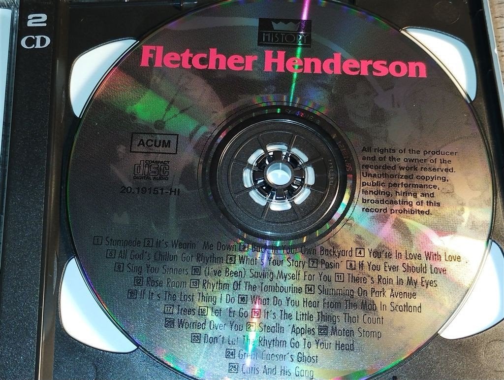 Fletcher Henderson - Slumming On Park Avenue [2 CD], Cd's en Dvd's, Ophalen of Verzenden, 1980 tot heden, Zo goed als nieuw, Jazz