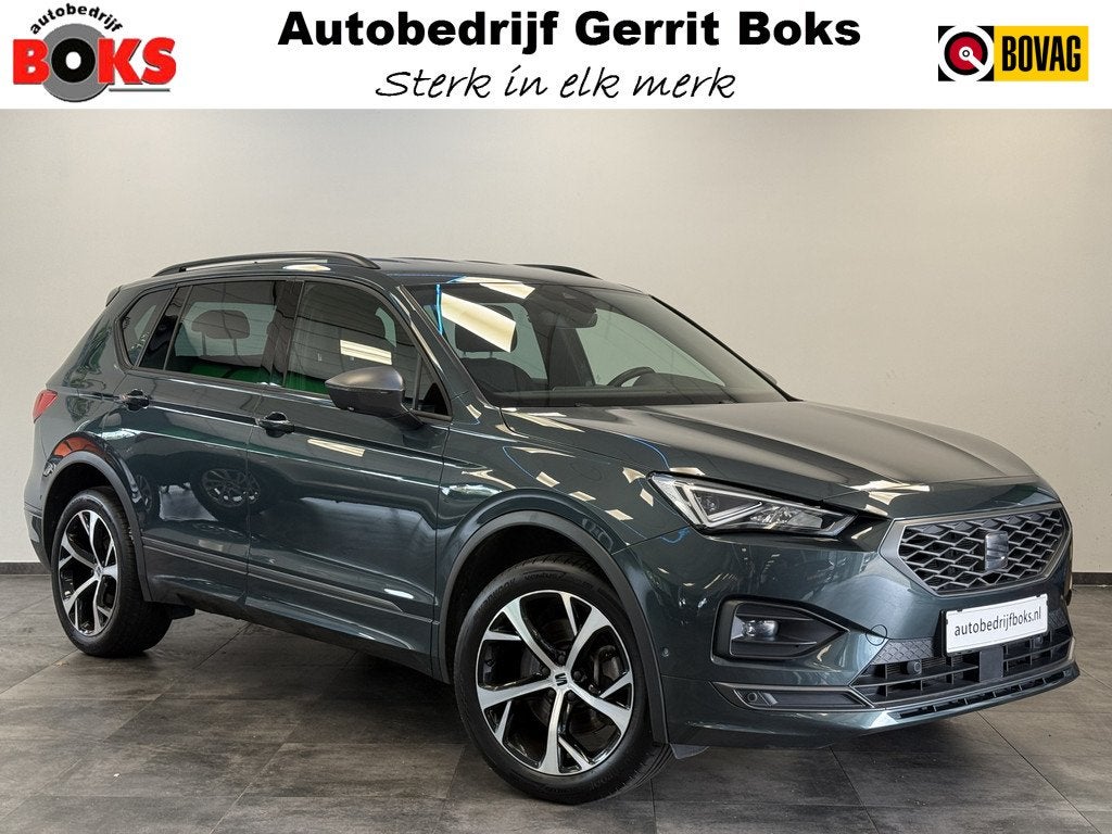 SEAT Tarraco 1.4 TSI e-Hybrid PHEV FR ACC PDC Trekhaak Leder, Auto's, Seat, Gebruikt, 4 cilinders, Met garantie (alle), Adaptive Cruise Control