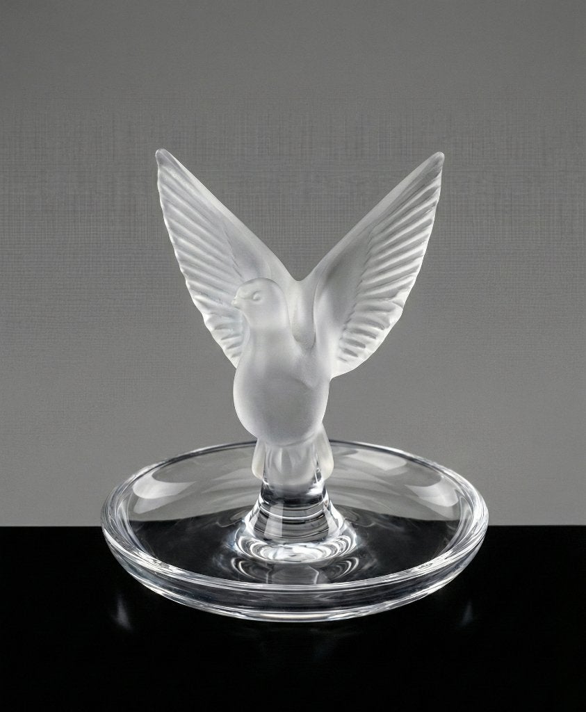 Lalique France Thalie Kristallen Ringtray Gesigneerd, Antiek en Kunst, Ophalen of Verzenden