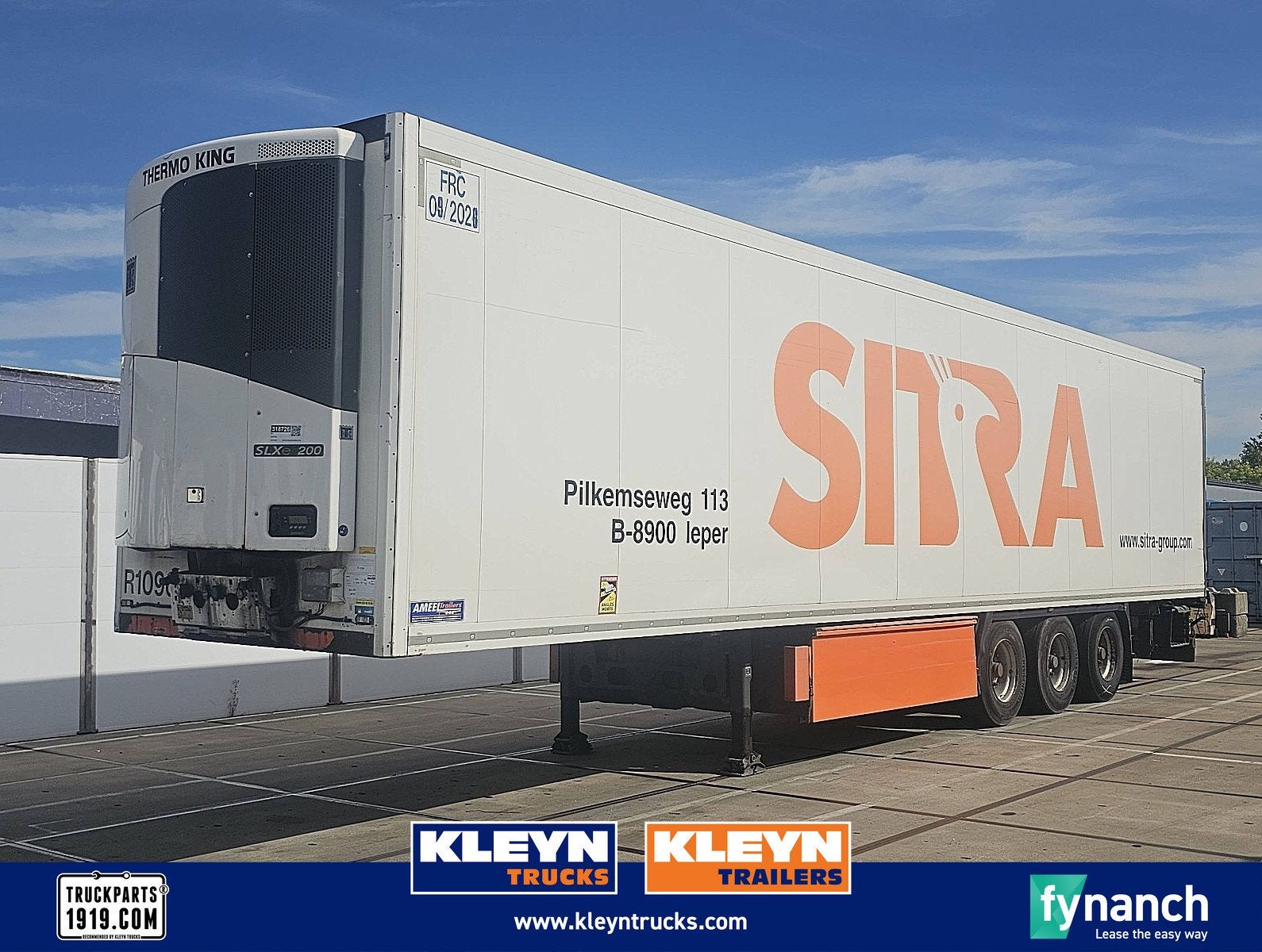 KRONE SD thermoking slxe 200, Auto's, Vrachtwagens, Bedrijf, Te koop, ABS, Aanhangers en Opleggers, Diesel, Handgeschakeld, Overige kleuren