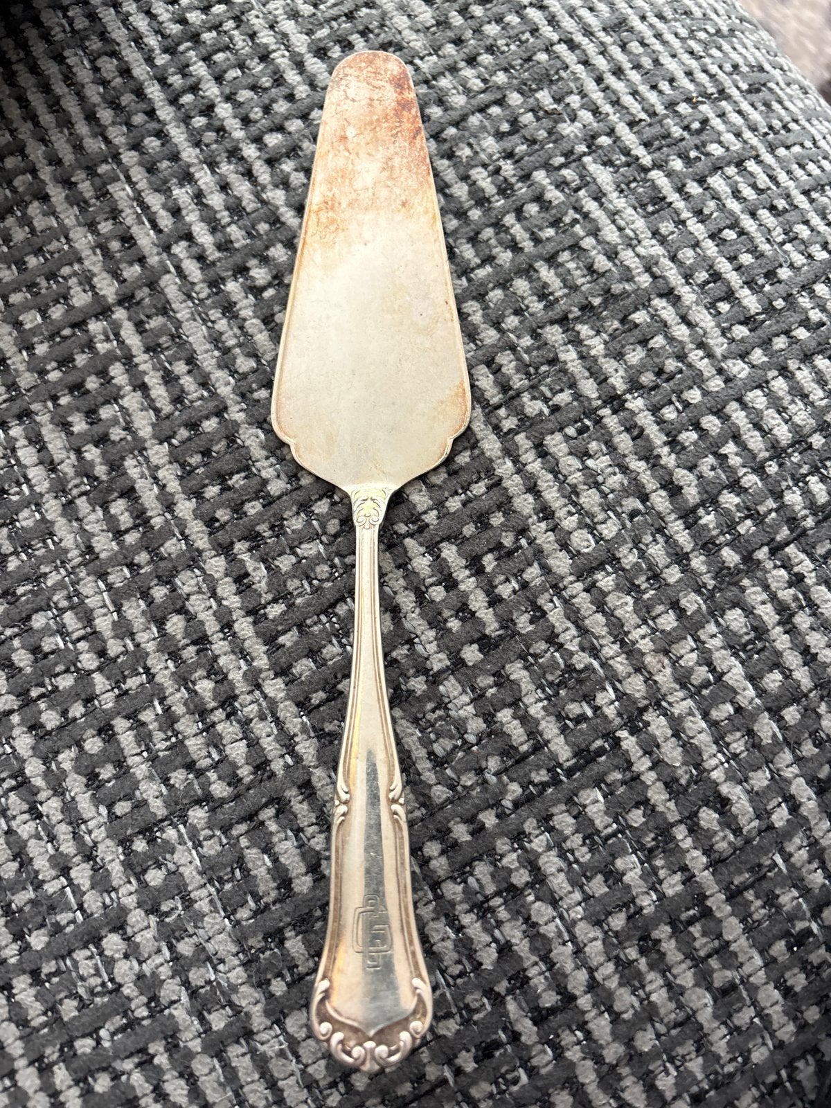 Antieke Wellner taartschep - Verzilverd, Antiek en Kunst, Ophalen of Verzenden