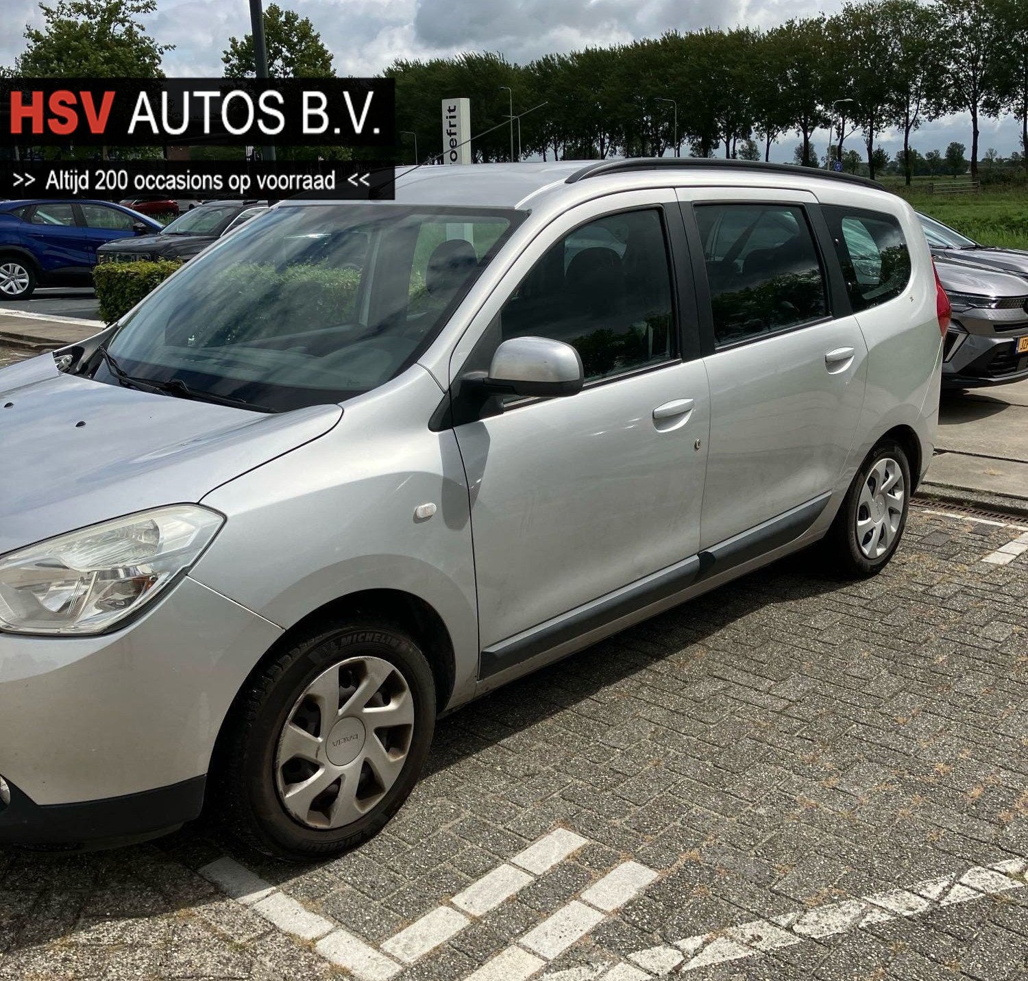 Dacia Lodgy 1.6 MPi 7-pers airco *149.000km*, Auto's, Voorwielaandrijving, Gebruikt, 4 cilinders, 7 stoelen