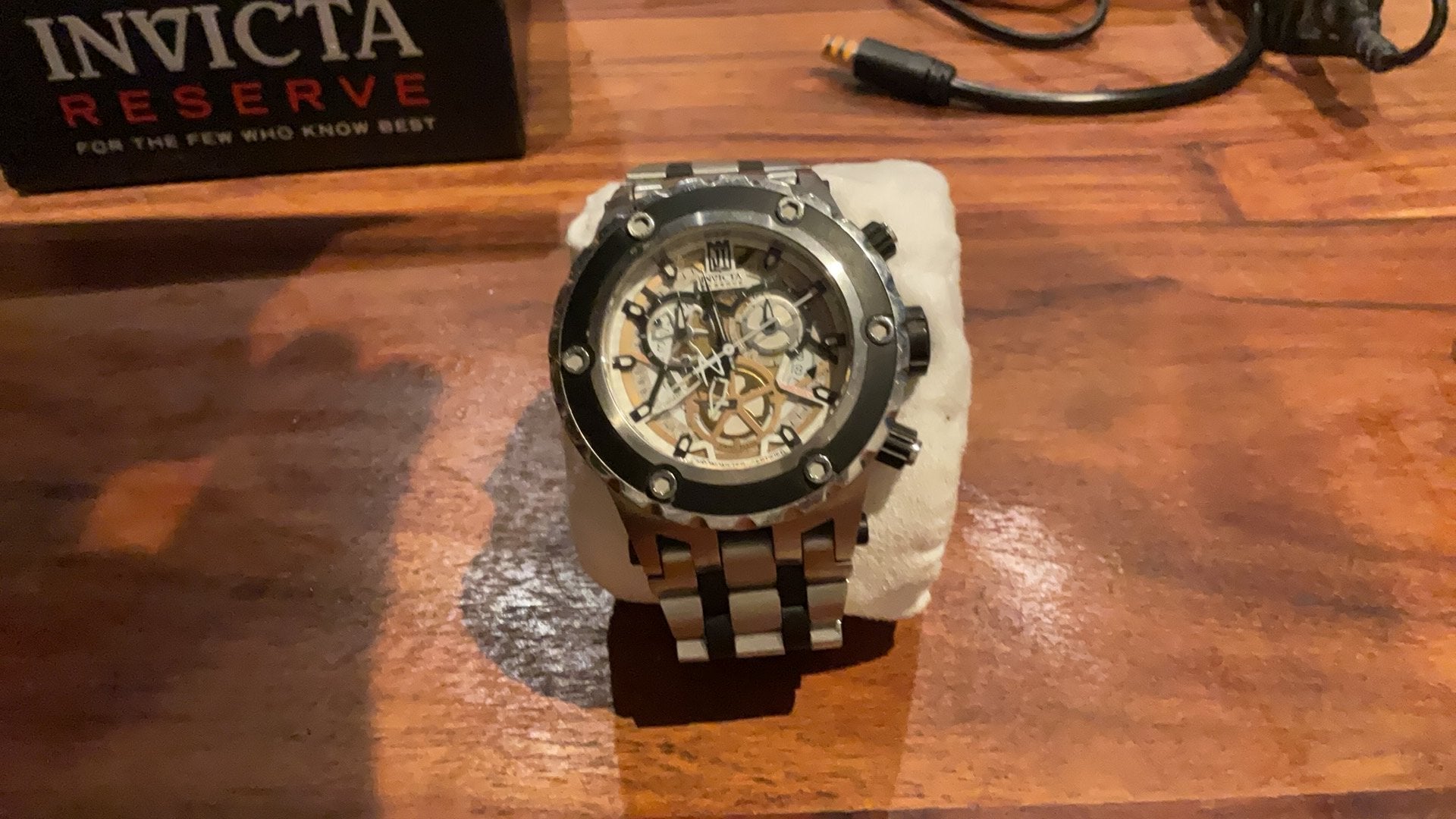 Exclusive Invicta Reserve Jason Taylor model 12958, Ophalen of Verzenden, Zo goed als nieuw, Overige merken