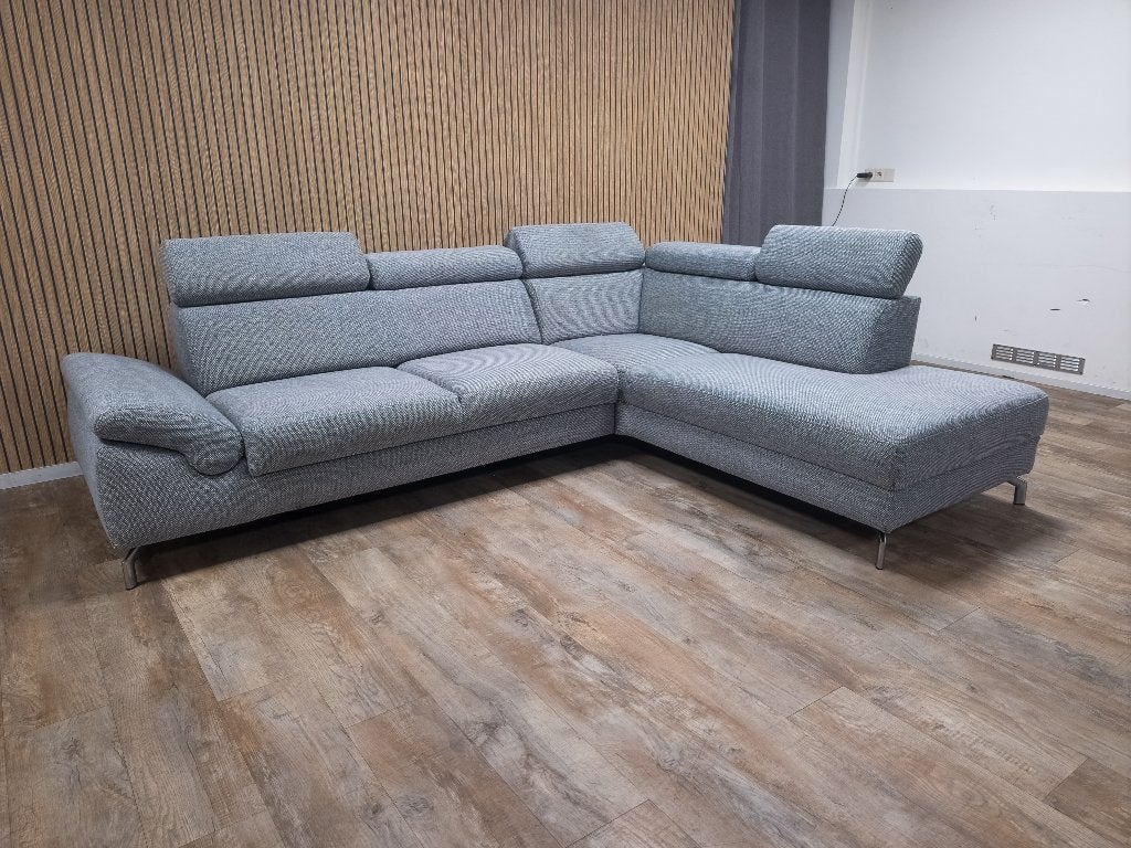 Zeer Mooi Grijs Hoekbank van MONTEL MODENA (Rechts), Info@banxtel.nl, Gebruikt, Hoekbank, Hoekbank