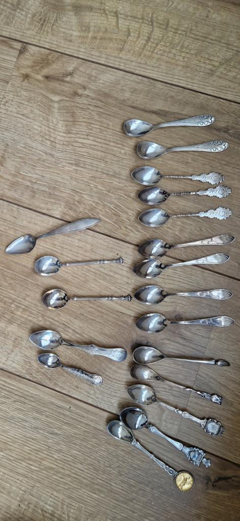 Verzameling van diverse theelepels, Ophalen of Verzenden