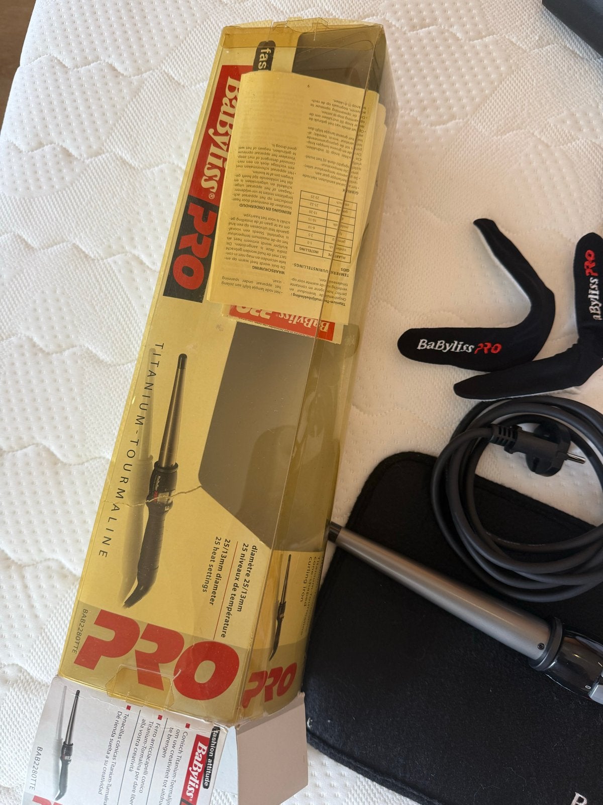 BaByliss PRO Krultang BAB2280TTE, Ophalen, Gebruikt, Haarverzorging