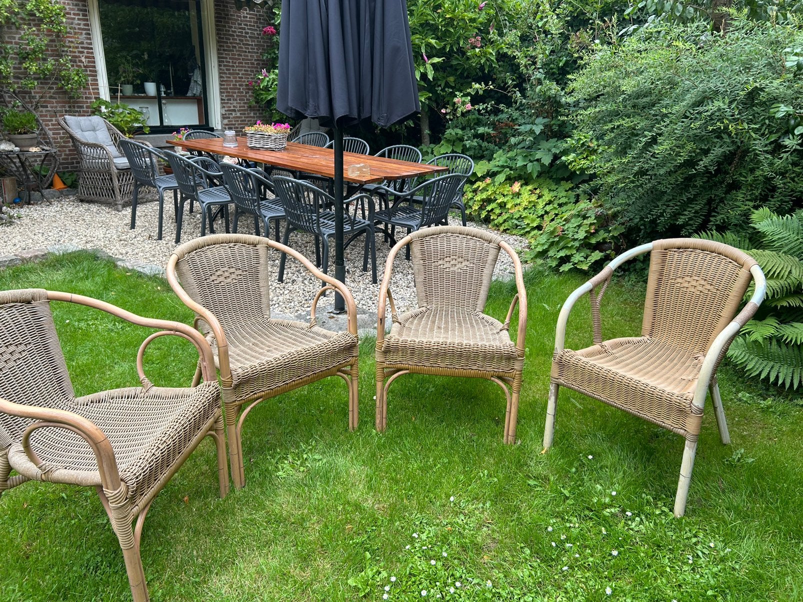 Tuinstoelen, Ophalen, Gebruikt, Aluminium
