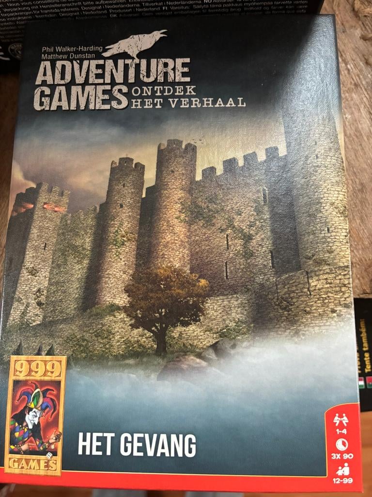 Adventure games - Het gevang, Ophalen of Verzenden, Zo goed als nieuw