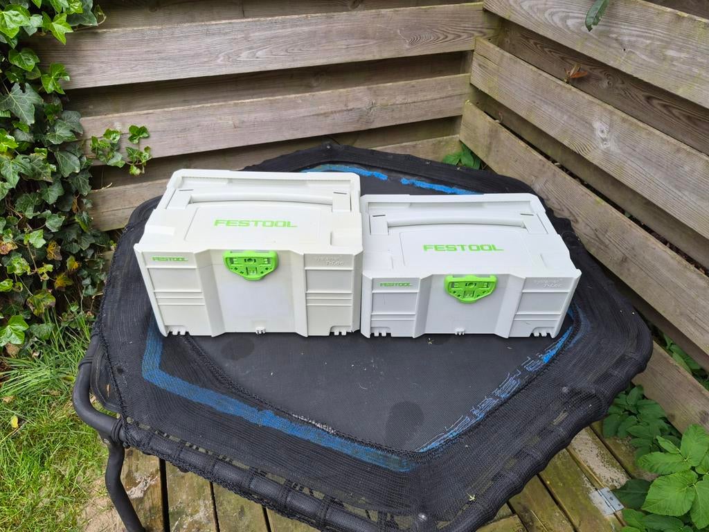Festool systainers, 2 stuks, gebruikt, samen 30 euro., Ophalen, Gebruikt