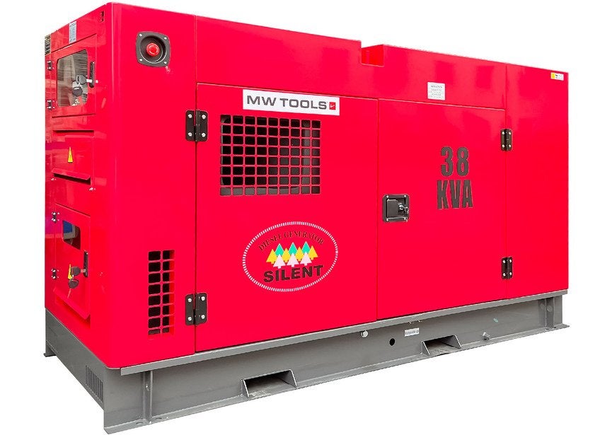 Diesel generator 41 kVA 3x400V - 1x230V watergekoeld MW Tool