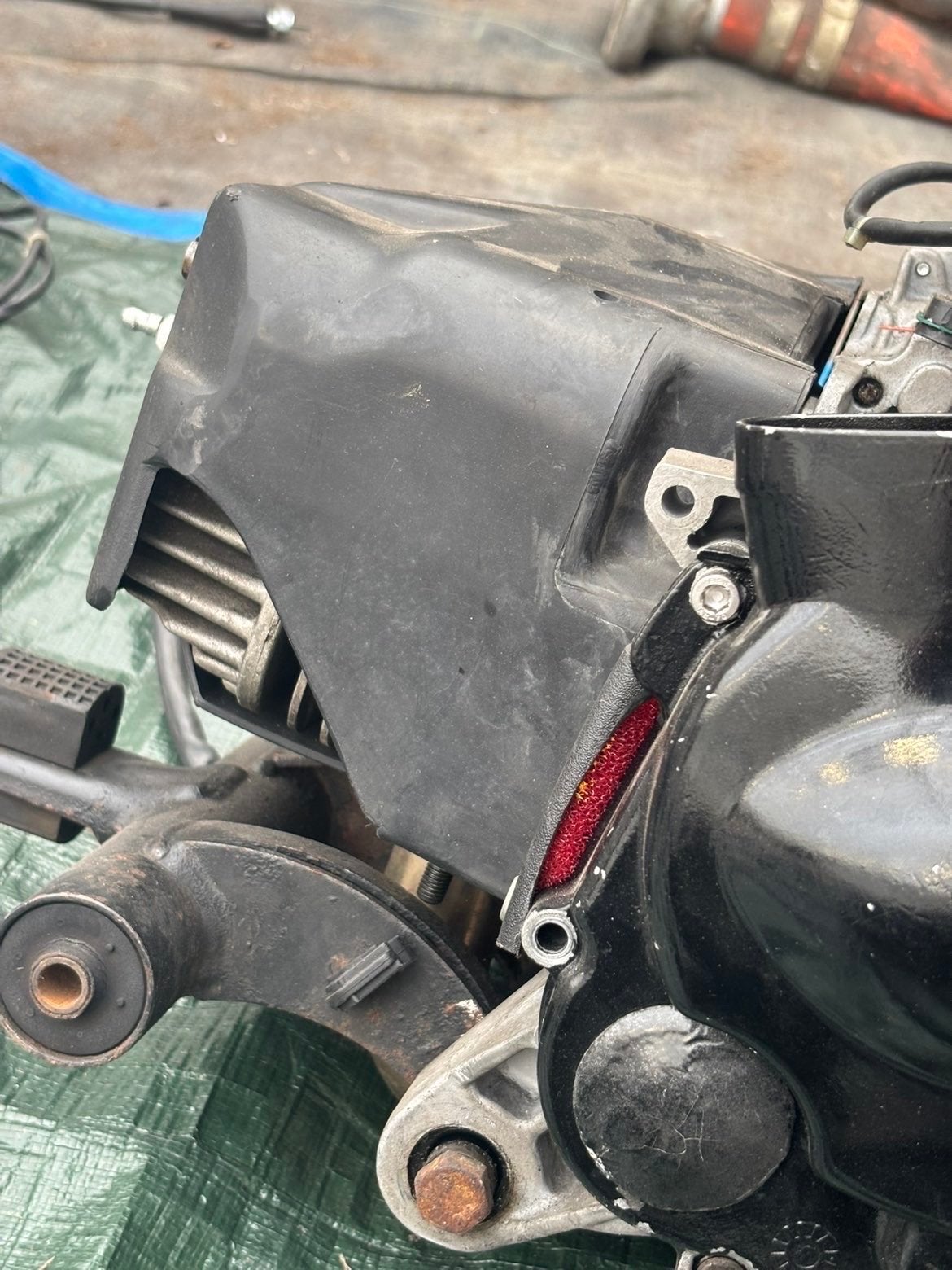 Piaggio Skipper LX 183cc Blok met Subframe, CDI, Bobine, Ophalen of Verzenden, Gebruikt, Blok, Piaggio