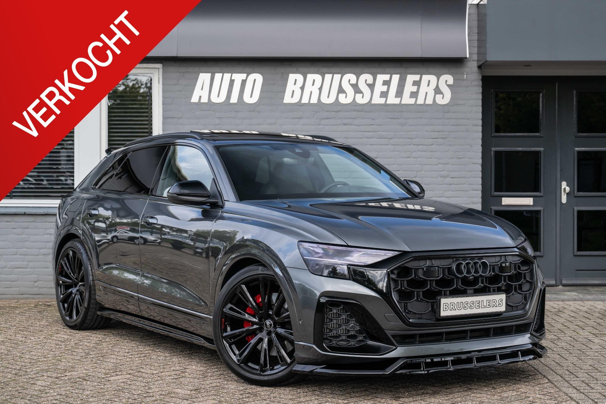 Audi Q8 60 TFSI e quattro Pro Line S Competition SQ8 style P, Auto's, Automaat, Stof, Gebruikt, 2995 cc