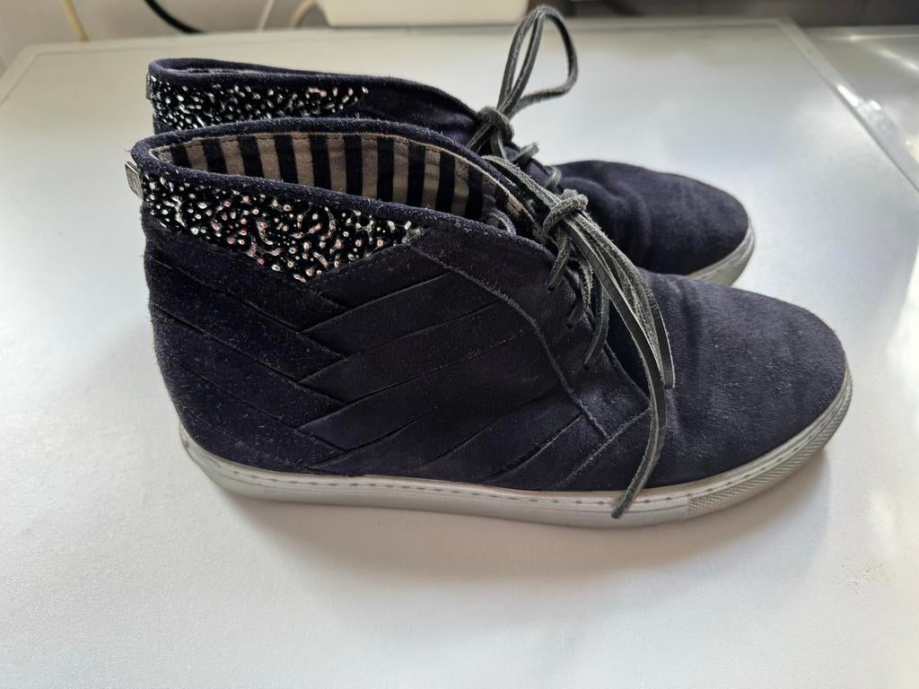 Floris van Bommel Boots - Maat 39, Kleding | Dames, Schoenen, Ophalen of Verzenden, Gedragen, Zwart, Lage of Enkellaarzen