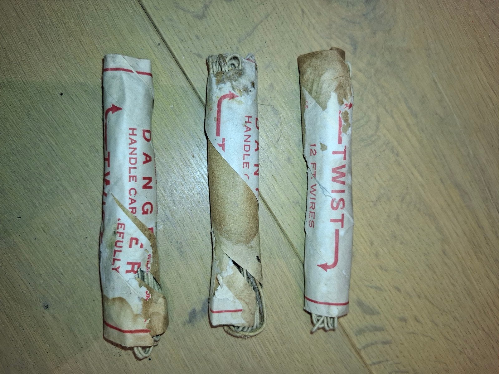 3x Originele US WW2 DuPont Electric Blasting Caps (Inert), Verzamelen, Ophalen of Verzenden, Amerika