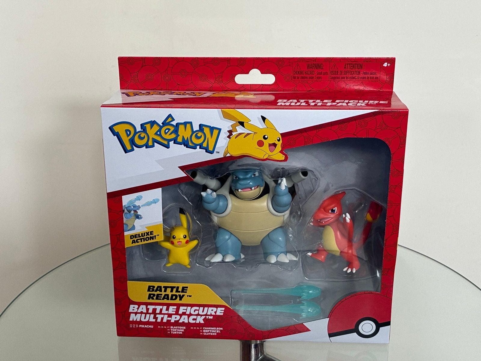 Pokémon Battle Figure Multi-Pack - Blastoise, Pikachu, Charm, Ophalen of Verzenden, Nieuw