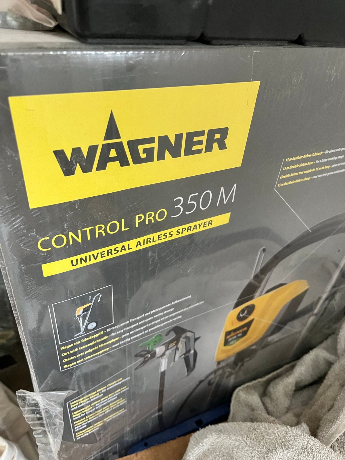 Wagner Control Pro 350 M Universele Airless Verfspuit, Ophalen, Overige kleuren, Nieuw, Verf