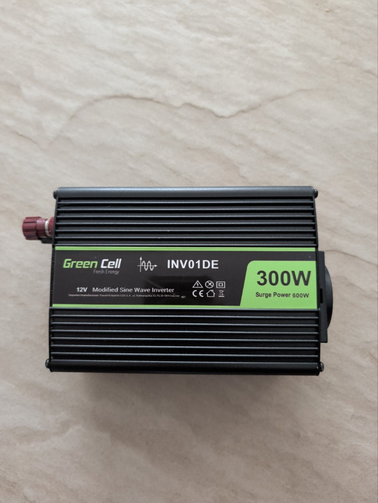 Camping Omvormer 12V naar 220V - 300W Modified Sinus, Ophalen of Verzenden, Zo goed als nieuw