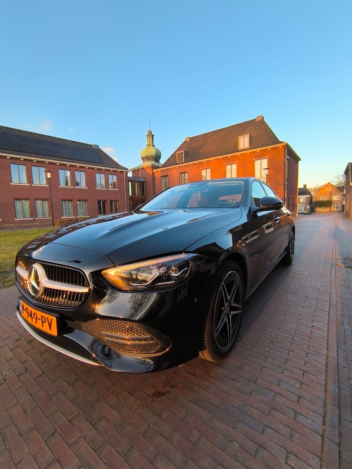 Mercedes-Benz C-Klasse C200 204pk  2022 Inruil mogelijk, Automaat, Achterwielaandrijving, 4 cilinders, Zwart