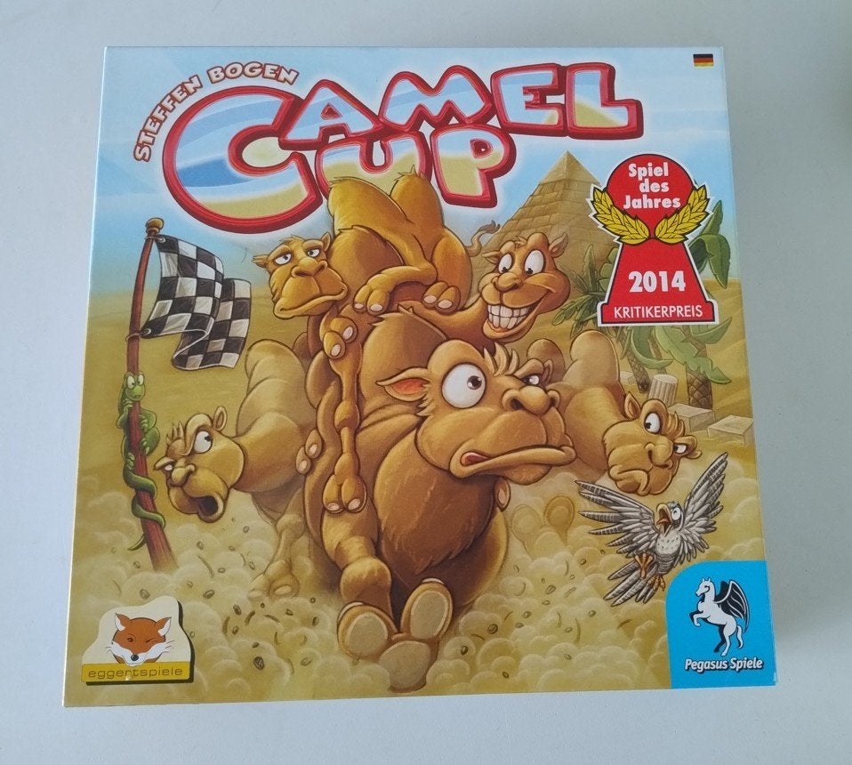 Camel up   bordspel, Vijf spelers of meer, Ophalen of Verzenden, Zo goed als nieuw, Pegasus Spiele